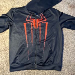 Custom made spider-man miles morales zip up